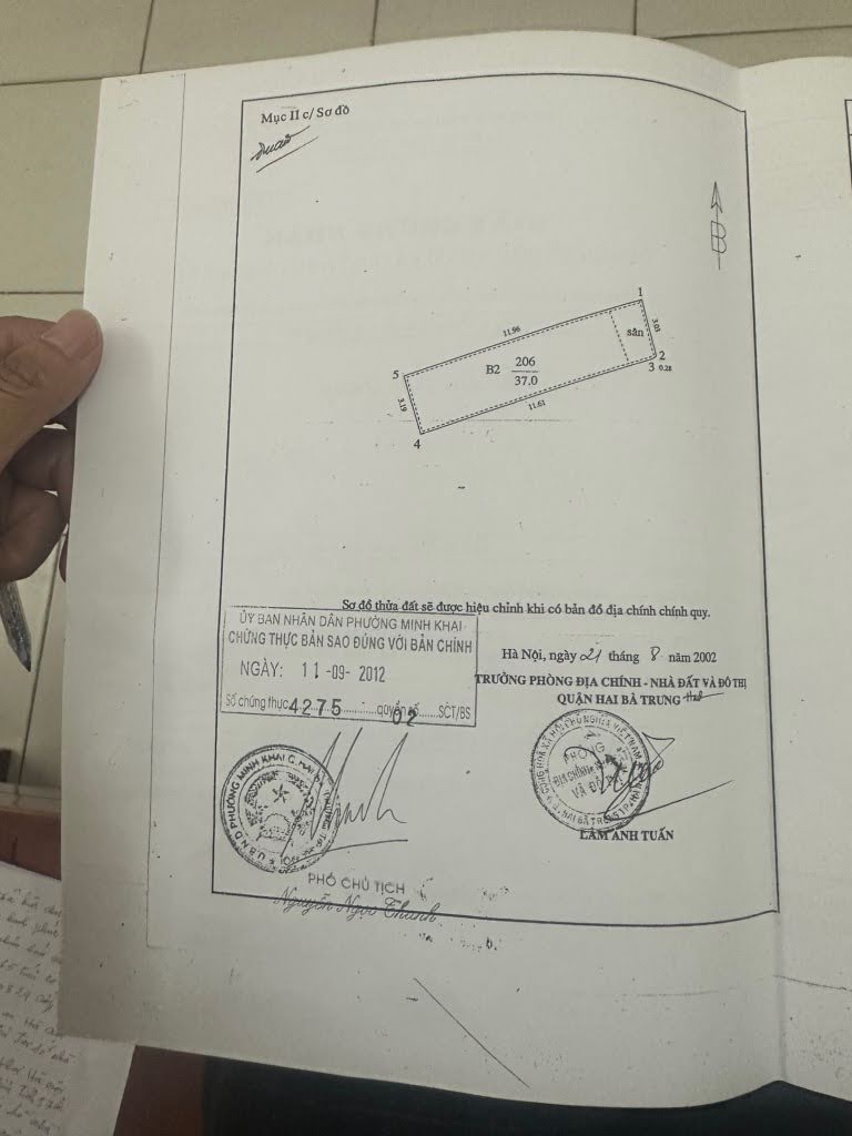 BÁN NHÀ 4 TẦNG, 3 PHÒNG NGỦ - PHỐ MINH KHAI - HAI BÀ TRƯNG - GIÁ 5 TỶ - SỔ ĐỎ CHÍNH CHỦ - Ảnh 4